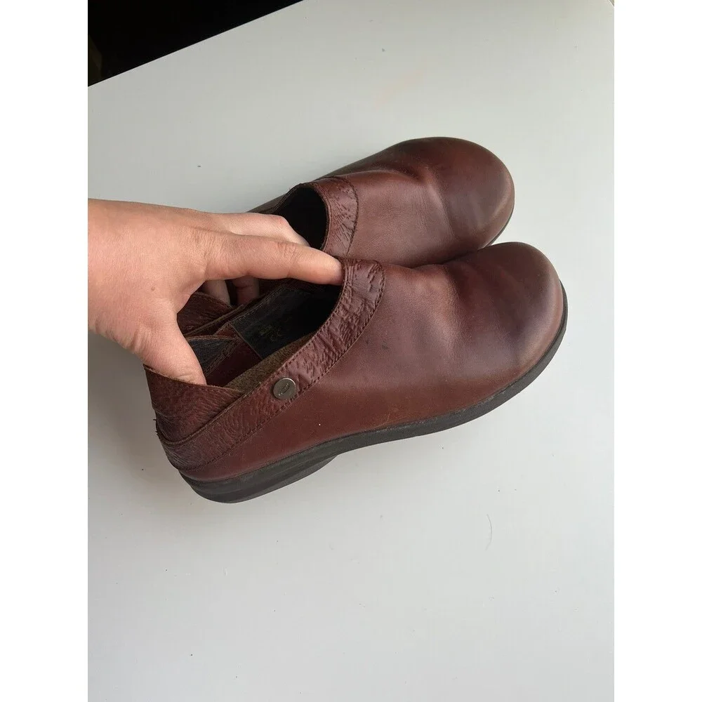 MEN'S SOLE BRAND SDM-OAK-10 STEADY OAK BRN SIZE 9W CASUAL SLIP-ON SHOES